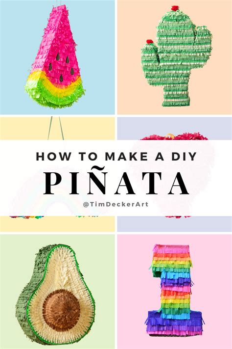 pinaytra|How to Make a DIY Piñata from a Cardboard Box! — Tim Decker.